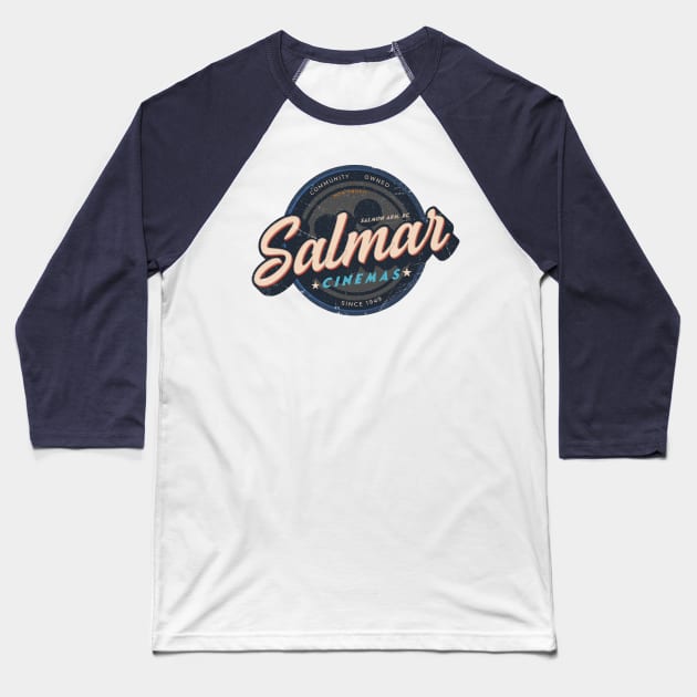 Salmar Reel Vintage Baseball T-Shirt by Salmar Cinema